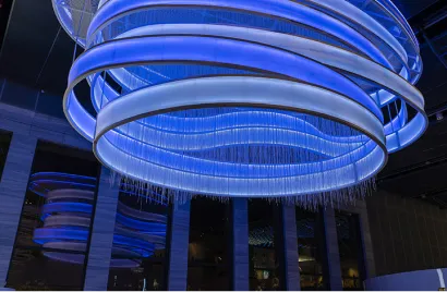Fiber Optics Lightnings